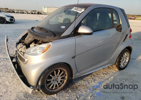 2013 Smart Fortwo Pure из США, поврежденный, VIN WMEEJ3BA6DK652837